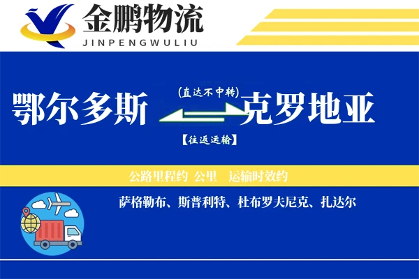 鄂尔多斯到克罗地亚国际物流-贸易物流服务「港到港服务」